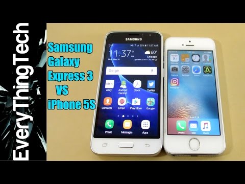 (ENGLISH) Samsung Galaxy Express 3 VS iPhone 5S
