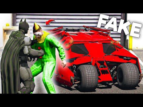 I Became Batman and Escaped in the Batmobile in GTA 5!