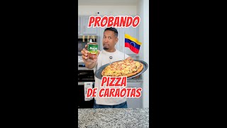 Probando Un Receta Venezolana 🇻🇪, Pizza 🍕 De Caraotas 🫘😱 Con los mejores productos de Key Food