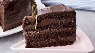 Super Creamy and Moist Chocolate Cake Inspired by the Matilda Cake!