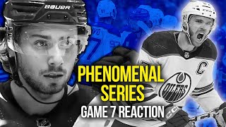 Canucks VS Oilers Game 7 REACTION - 2024 Stanley Cup Playoffs