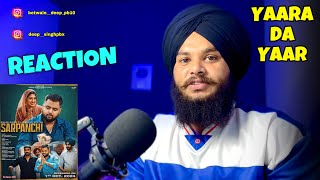 Sarpanchi (Official Video) Gulab Sidhu || Jasmeen Akhtar || New Punjabi Songs | Reaction By Deep