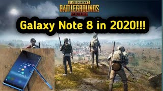 Samsung Galaxy Note 8 PUBG Test in 2020