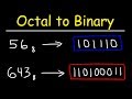 Octal to Binary Conversion Concepts