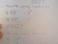 Understanding Rational Exponents and Bases