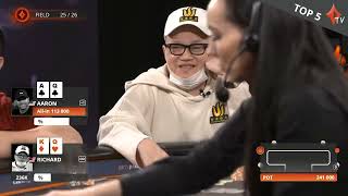 Top 5 INSANE River Cards! | Poker Legends | partypoker
