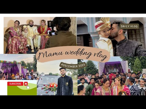 MAMU AND MAMI WEDDING VLOG 🤵🏻❤️👰🏻‍♀️ | WEDDING VLOG | SHADI | MOMENTS | ARSLANKHAN5753 | VLOG