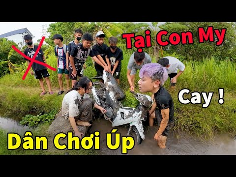 Căng ! Hậu Cáo Và My Bị Dân Chơi Nhà Hoang Úp Dưới Ruộng