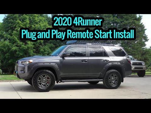 4runner remote start install