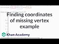 Determining Coordinates of Rectangle Points