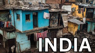 🇮🇳 LOCAL LIFE IN MUMBAI INDIA | Walking Through Hidden Slums | Authentic Mumbai Local Life, 4K HDR