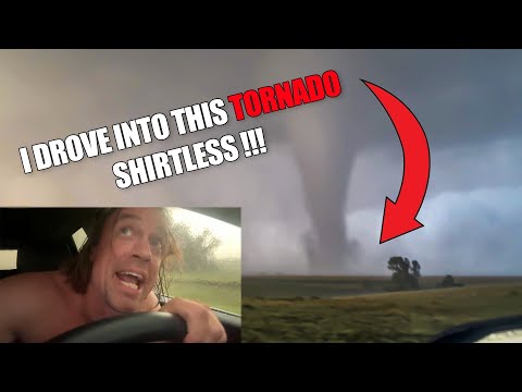 THE MOST INSANE TORNADO INTERCEPT EVER - inside the tornado near Mound City, SD