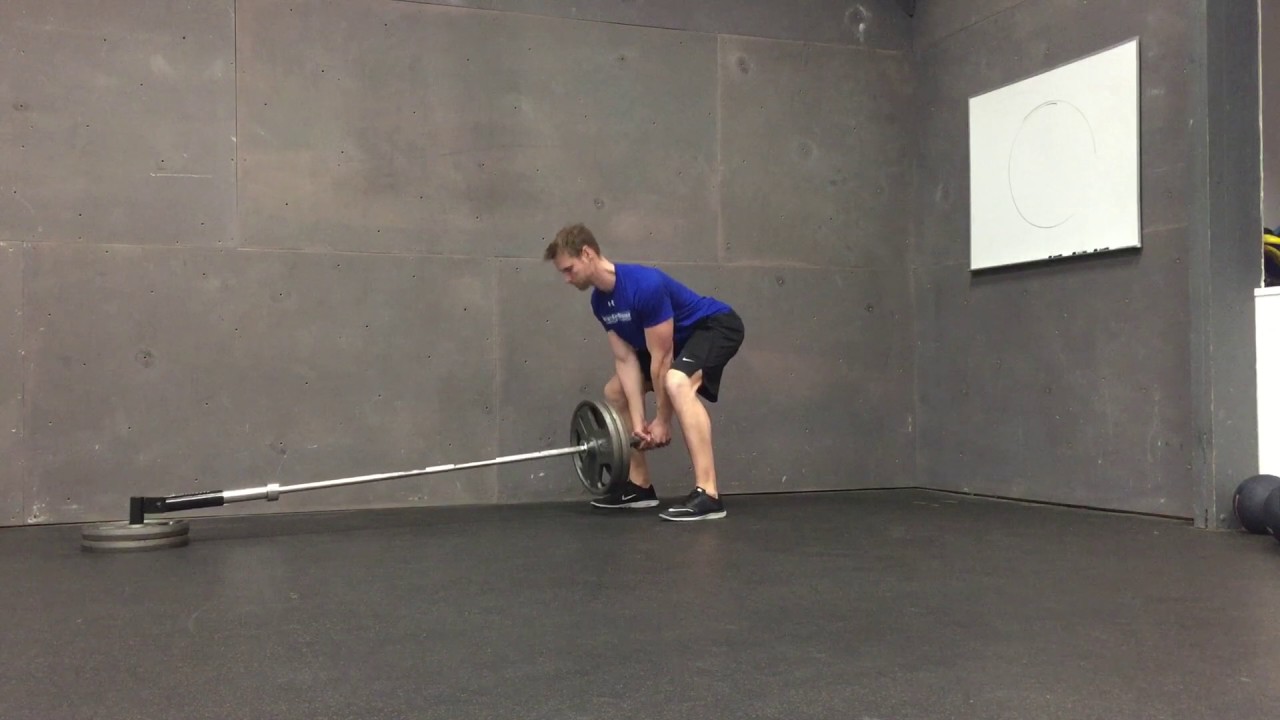 How to do : deadlift landmine