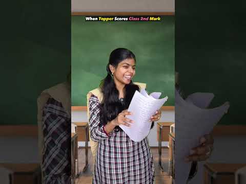 When Topper Becomes Class 2nd🥲#sharmilageorge #shorts