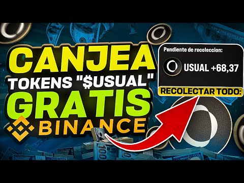 ¡TIENES 72 HORAS! BINANCE REGALA TOKENS "$USUAL" ANTES DE SU LISTADO OFICIAL *PASO A PASO EXPLICADO*