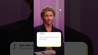 Manny Jacinto went to see a psychic...😳 #dadjokes #freakierfriday #disney #chadmichaelmurray