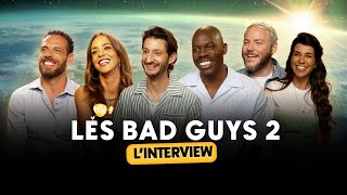 L'INTERVIEW - L'équipe des BAD GUYS 2 (Pierre Niney, Jean-Pascal Zadi...)