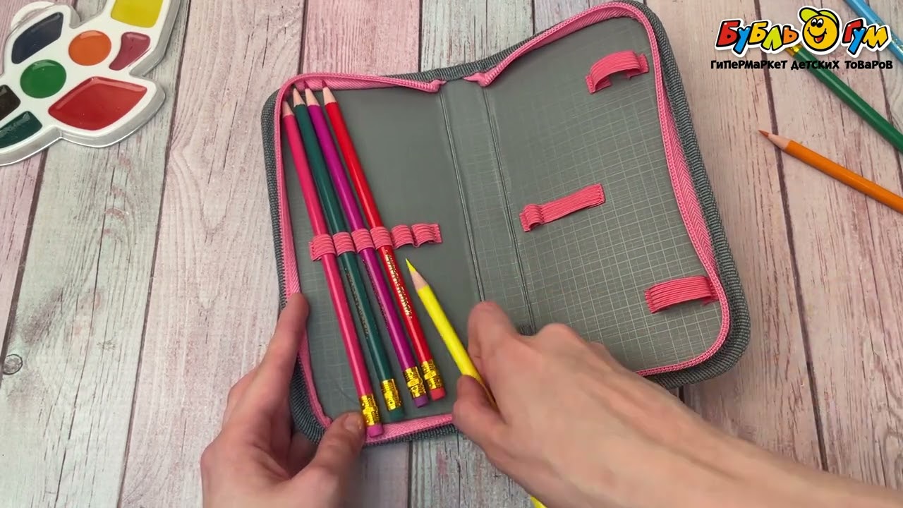 Пенал JUNGER Пушистые озорники  - видео