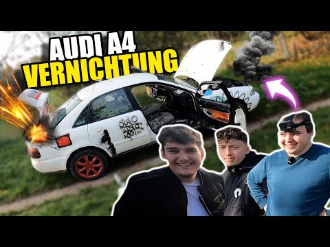 Der Audi A4 MUSS ZERSTÖRT werden | Part 1