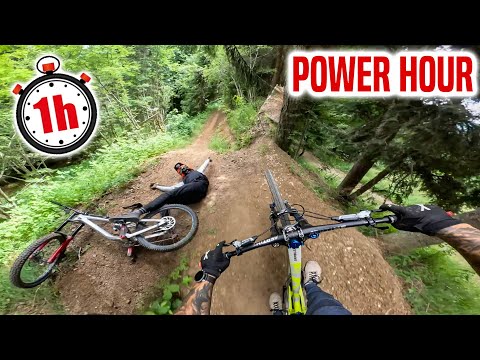 Nur schwarze Strecken ballern! POWER HOUR in Les Gets & Supermorzine!
