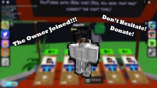 The OWNER Joined While Recording! | Roblox Pls Buy Me