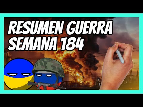 ✅ RESUMEN de la SEMANA 184 de guerra entre UCRANIA y RUSIA en 5 minutos | Rusia en llamas