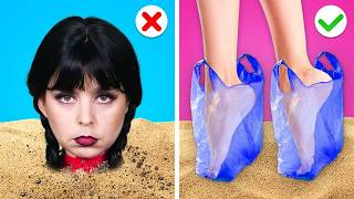 ¡Los Mejores Hacks De Verano Para Merlina & Enid! HACKS Y GADGETS GENIALES DE VERANO