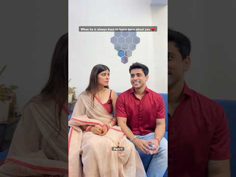 Part-1 Marriage: discovering something about each other every day ♥️ #youtubeshorts