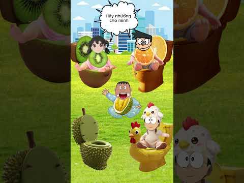 Chaien muốn giành nhà vệ sinh của Nobita #doraemon #nobita #shizuka #suneo #chaien #shorts
