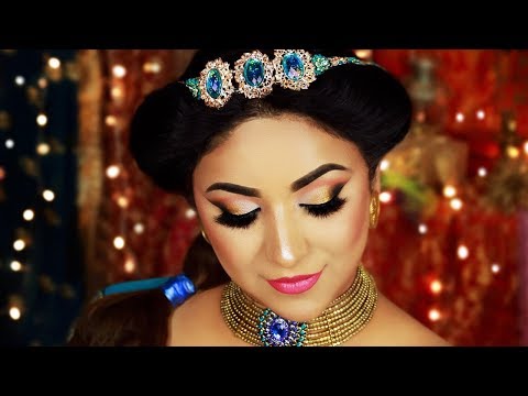 Princess Jasmine Hair & Makeup Tutorial 2019