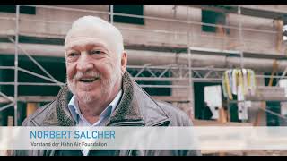 Straßenkinderhaus BUTZE: Interview am Richtfest mit Förderer Norbert Salcher