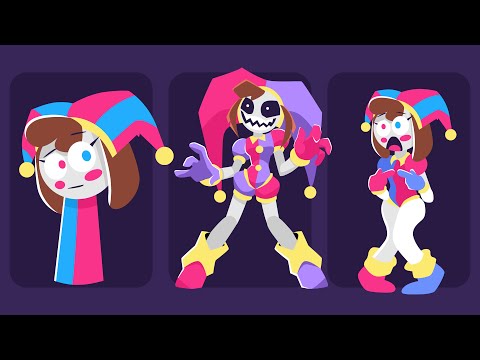 Sprunki OC Pomni The Amazing Digital Circus | Incredibox Sprunki Animation