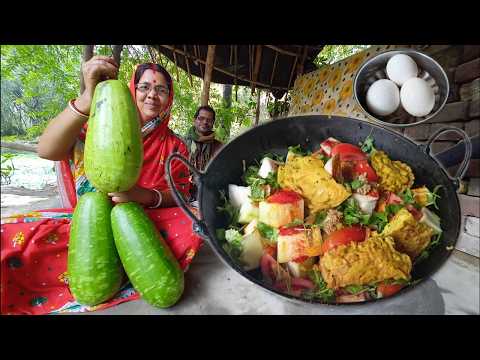 নতুন কায়দায় ডিম দিয়ে লাউয়ের রেসিপি একবার এইভাবে বাড়িতে বানিয়ে দেখুন | Lauki ki Sabji Recipe |