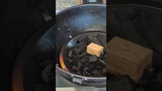 Brisket Set up on the LoCo Kettle #brisket #kettle #grill #smokedbrisket #locogrill