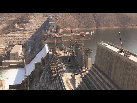 YouTube video thumbnail: Ethiopia's Mega-dam on the Nile is "now Complete", Prime Minister Says