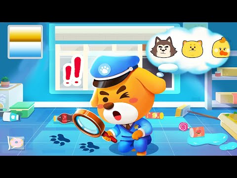 Little Detective Diary: Uncover Crime Detection Secrets & Safeguard the Town - Babybus Game