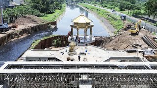 TRẬN ĐỒ SÔNG TÔ LỊCH .CẢNH BÁO QUAN TRỌNG VỀ TÂM LINH GỬI ĐẾN CÔNG TRÌNH LẦU BÁT GIÁC