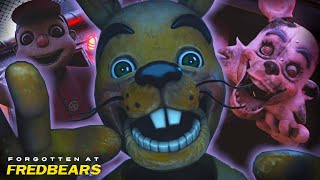 Working the Nightshift at Fredbear's || FNAF Forgotten at Fredbear's (Demo Playthrough)