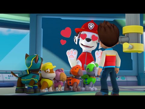 PAW Patrol Mighty Pups+Skye+Chase Save Adventure Bay! Compilation 24   Nick Jr. HD