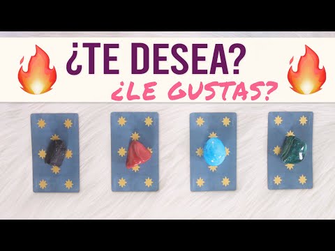 ¿Te desea?, ¿Fantasea contigo?, ¿Siente atracción? - Tarot interactivo 🔮✨