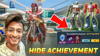 😍EASY WAY TO COMPLETE HIDE ACHIEVEMENT IN BGMI - HOW TO COMPLETE TRANSFORMERS TRIAL ACHIEVEMENT ???