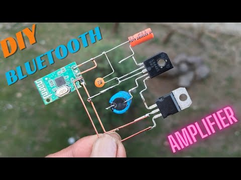 DIY BLUETOOTH AMPLIFIER WITH IC LA4425, LM7805 & BLUETOOTH CHIP