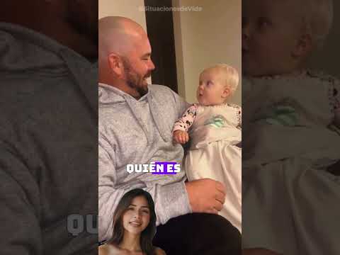 ¿Bebé no reconoce a papá calvo? 😮💖