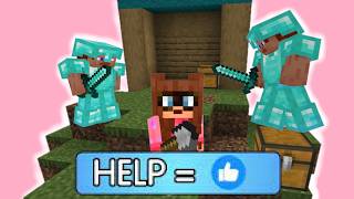 So my Girlfriend played Skywars for the first time...