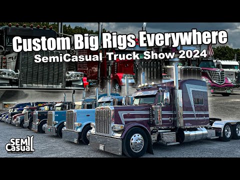 Big Rigs, Big Fun at the SemiCasual Truck Show