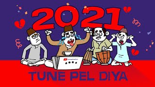 21 Tune Pel Diya | 2021 Rewind Song by Shabba Khair Qawwali Group, Made for @HomeTimefun
