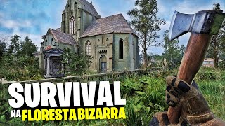 ESSE NOVO SURVIVAL TEM MUITO POTENCIAL! | EXPLORANDO AS RUINAS ABANDONADAS + MELHORIAS NA BASE!