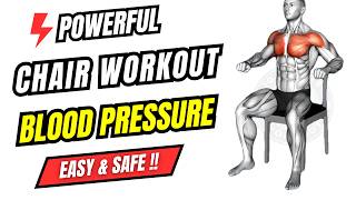 🪑10 Best Seated (Chair) Exercises for Hypertension