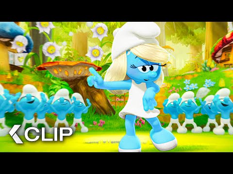 “Everything Goes With Blue” Song Scene - SMURFS Clip (2025)