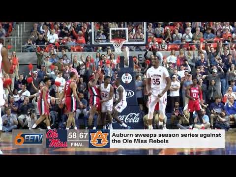 Auburn vs Ole Miss Basketball Highlights